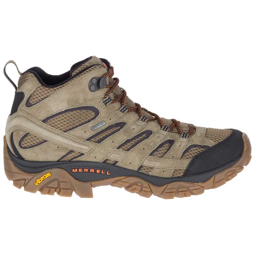 Merrell Bottes De Randonnée Mi-hautes En Cuir Moab 2 – Image 4